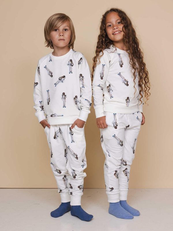 snurk Astronaut Sweater en Broek set Kids