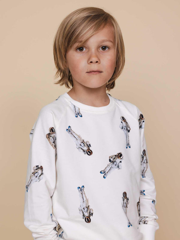 snurk Astronaut Sweater Kids