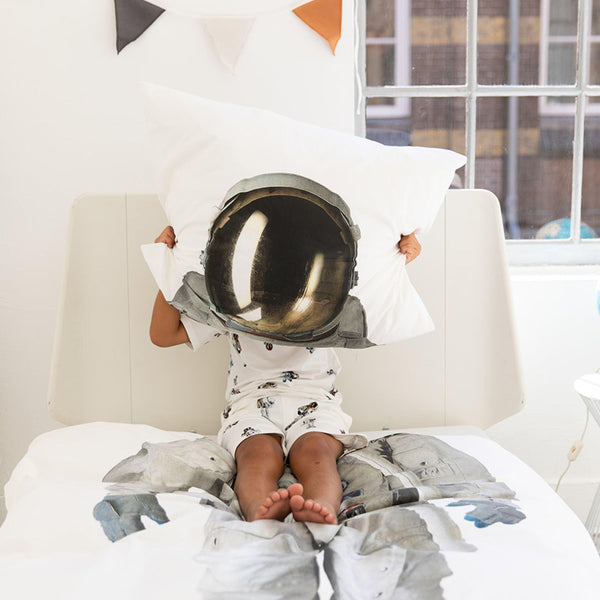 Snurk Astronaut White Dekbedovertrek