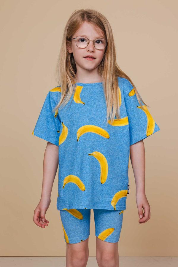 Snurk Banana Blue Bikershorts Kids