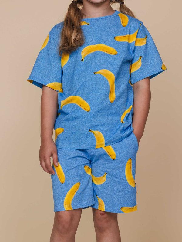 Snurk Banana Blue Shorts Kids