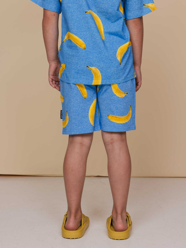 Snurk Banana Blue Shorts Kids