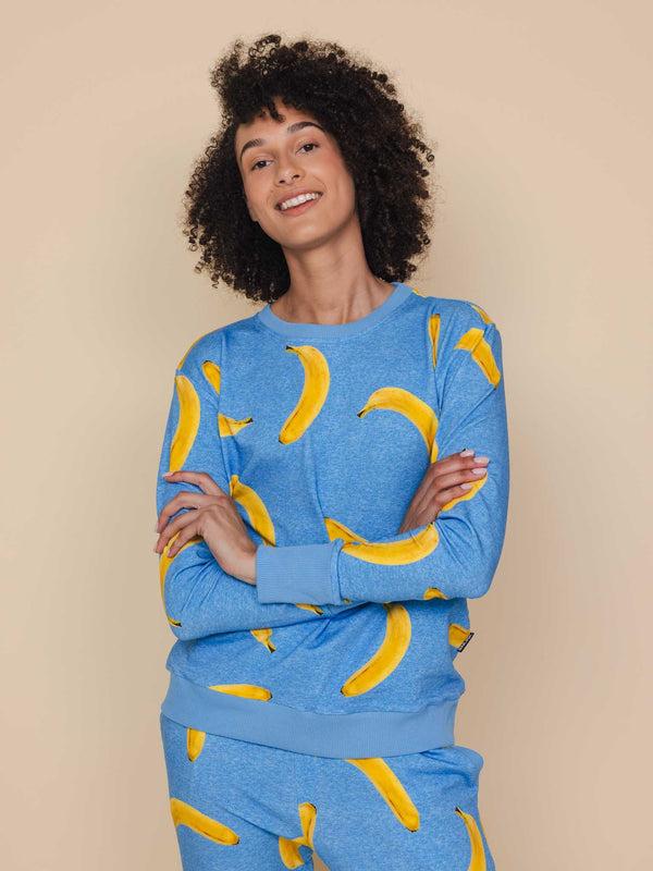 snurk Banana Blue Sweater Dames