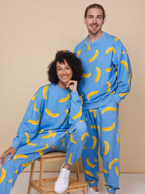 snurk Banana Blue Sweater en Broek set Unisex
