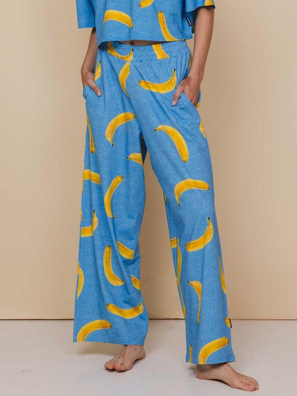 snurk Banana Blue Wijde broek Dames