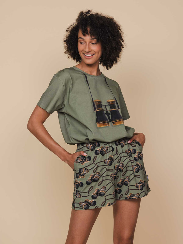 snurk Binoculars Shorts Dames