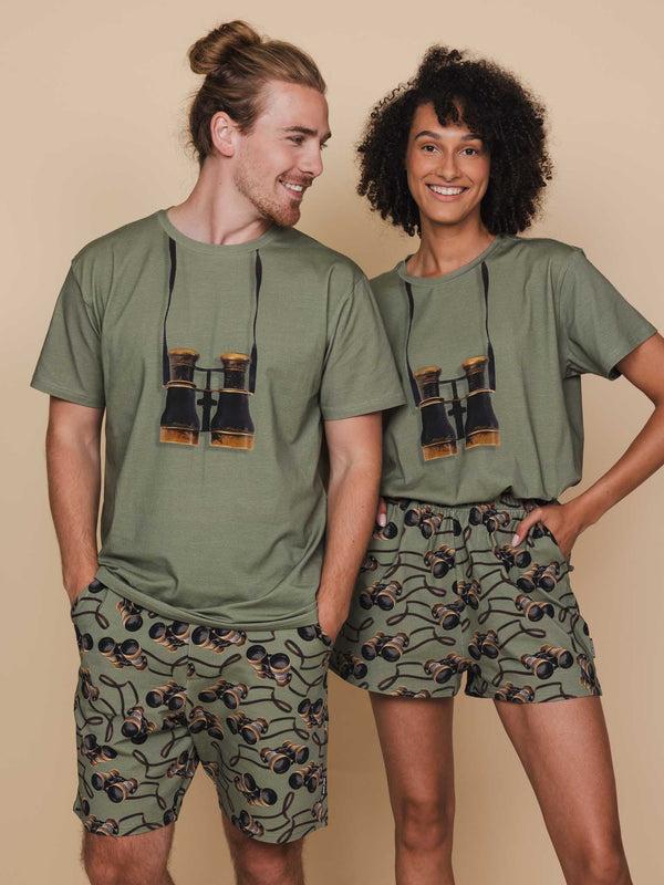 snurk Binoculars T-shirt Unisex