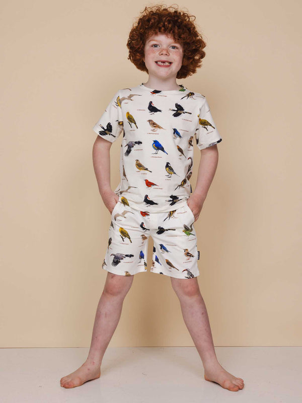 Snurk Bird Watching Shorts Kids