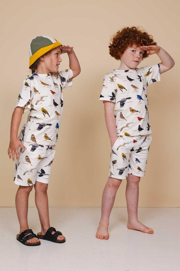 snurk Bird Watching T-shirt Kids