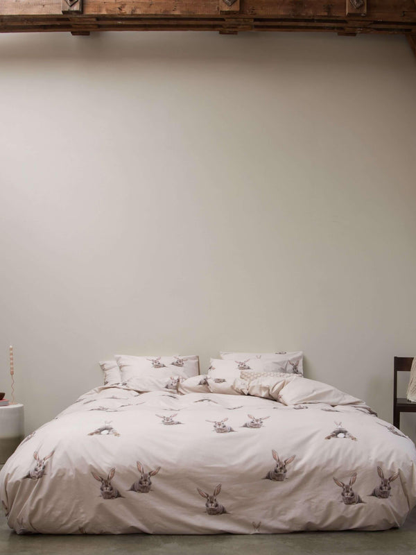 Snurk Bunny Beige Dekbedovertrek