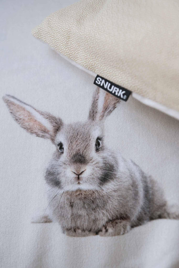 Snurk Bunny Beige Dekbedovertrek Flanel