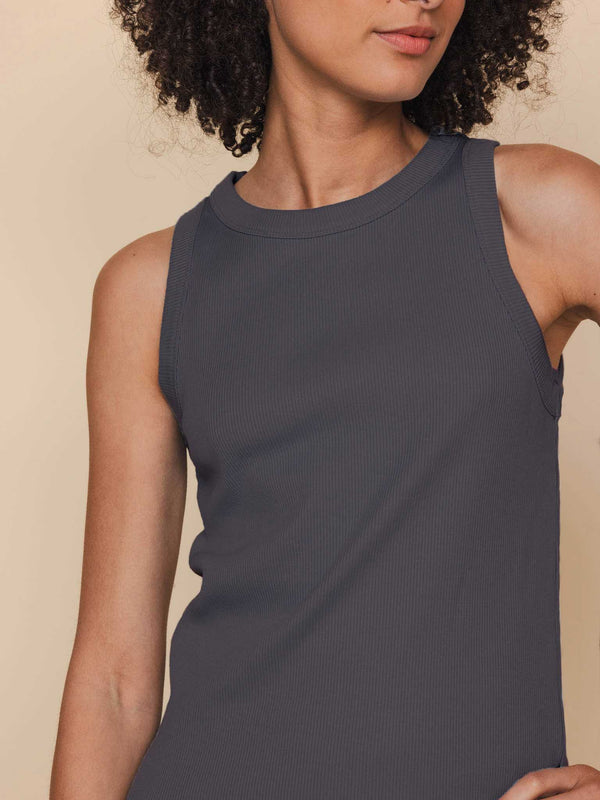 Snurk Dark Grey Tanktop Dames