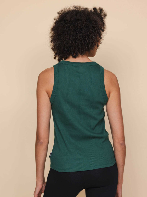 Snurk Forest Green Tanktop Dames