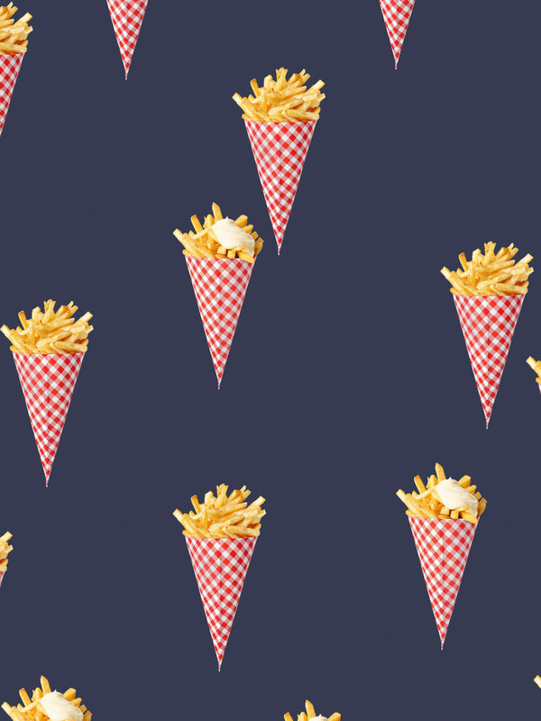 Snurk Fries Navy Bikershorts Kids