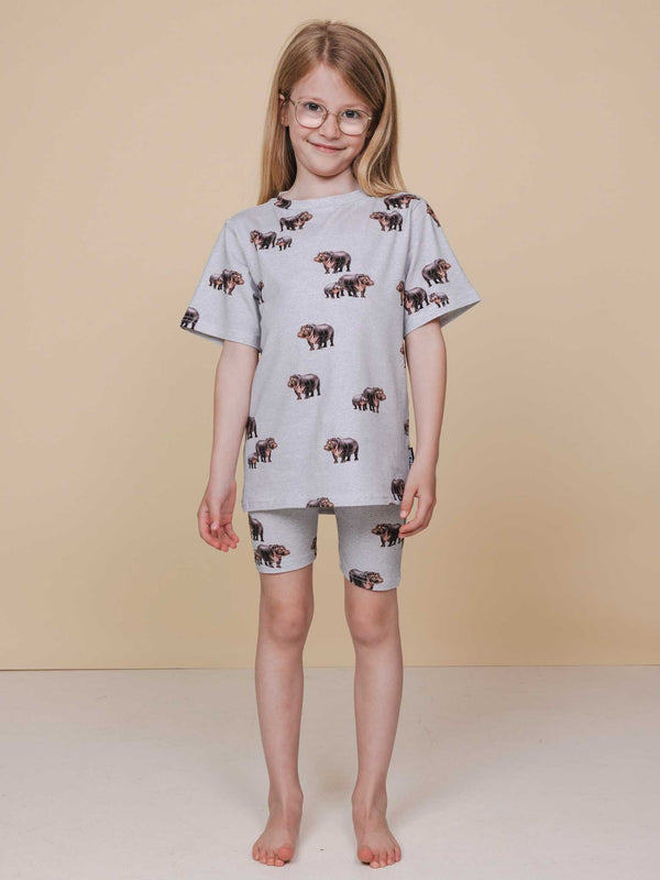 Snurk Hippos Bikershorts Kids