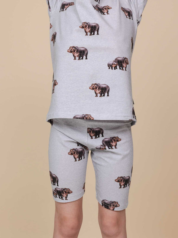 snurk Hippos Bikershorts Kids