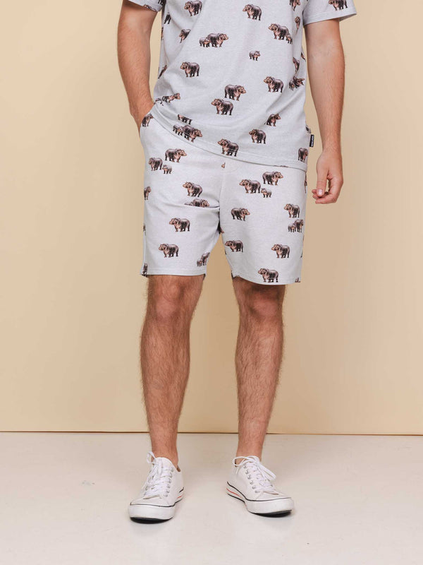 snurk Hippos Shorts Heren