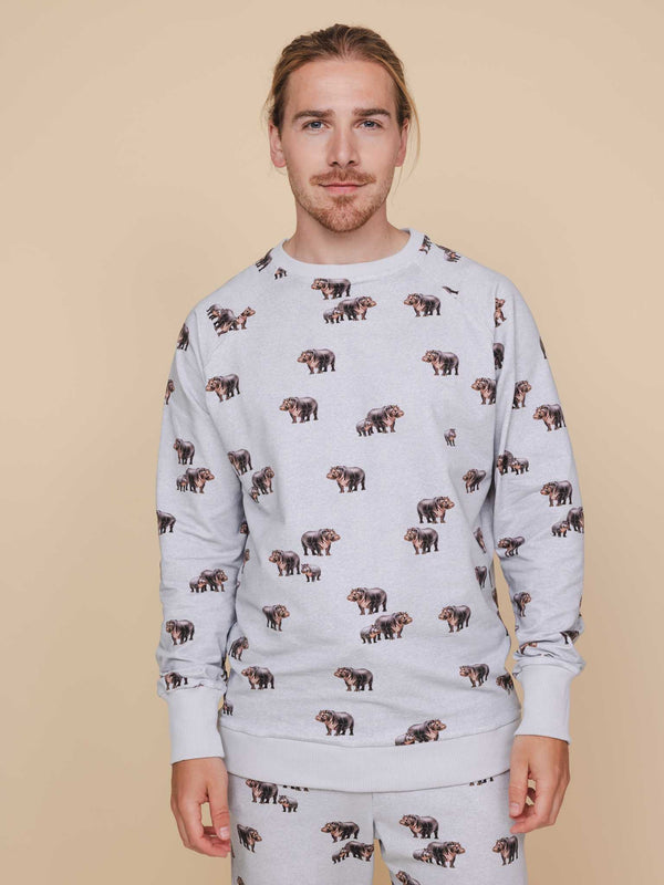 snurk Hippos Sweater Heren
