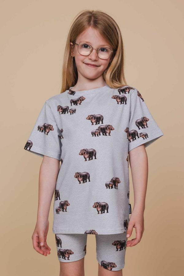 snurk Hippos T-shirt Kids