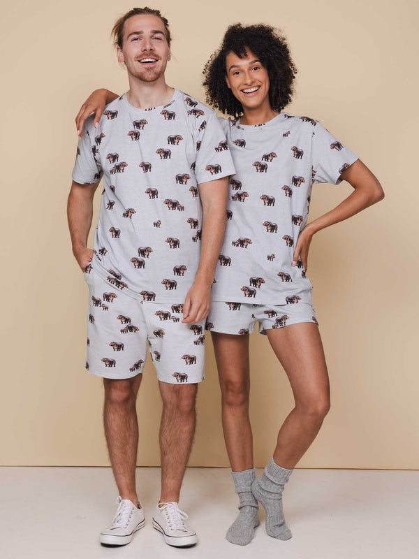 snurk Hippos T-shirt Unisex