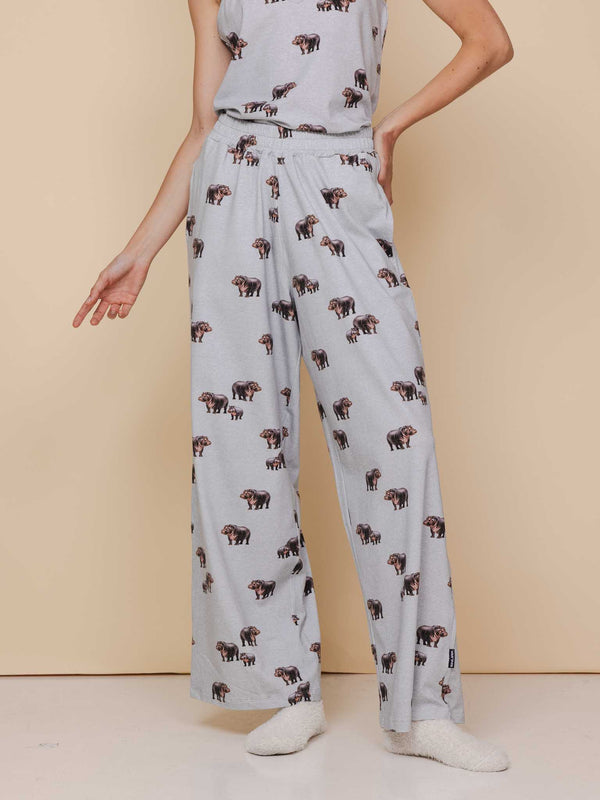 snurk Hippos Wijde broek Dames