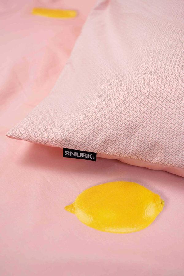 Snurk Lemon Dekbedovertrek