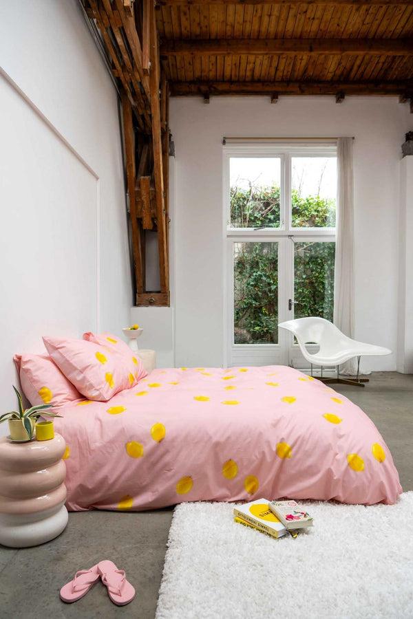 Snurk Lemon Dekbedovertrek