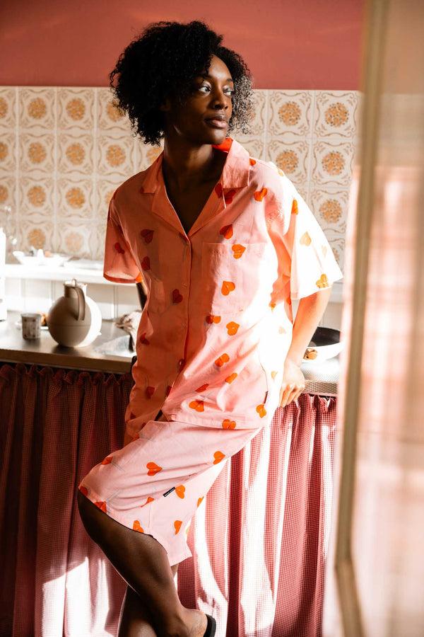 Snurk Lollipop Love Button Up Blouse Dames