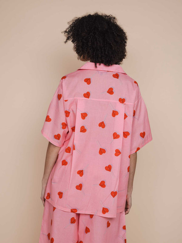 Snurk Lollipop Love Button Up Set Dames