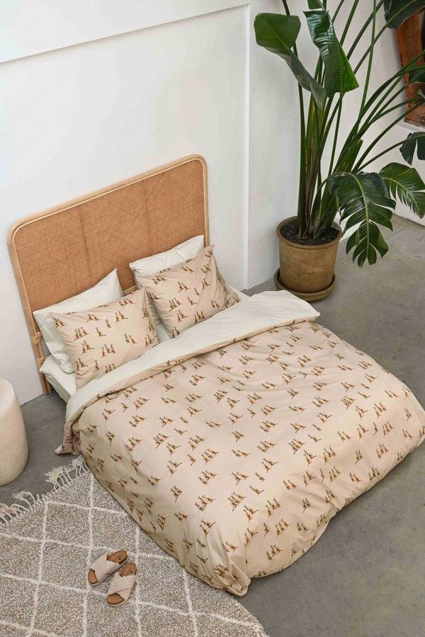 Snurk Meerkats Sand Dekbedovertrek