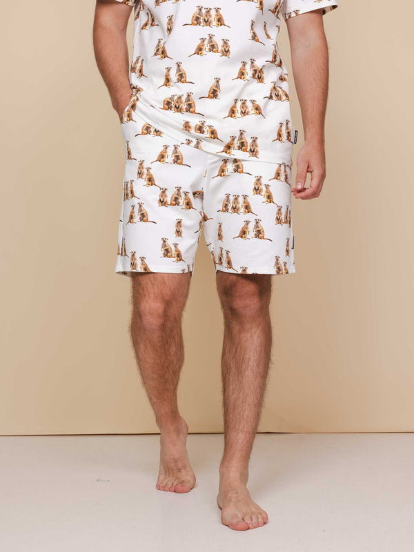 snurk Meerkats Shorts Heren