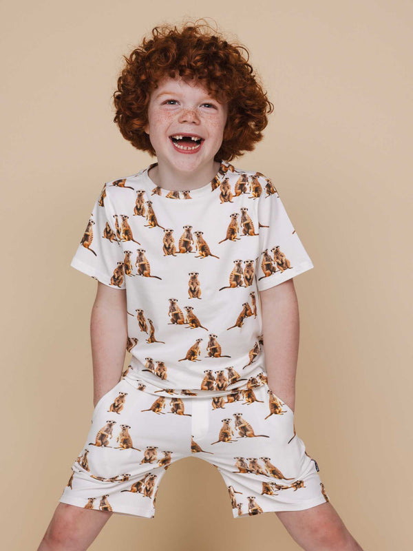 Snurk Meerkats Shorts Kids
