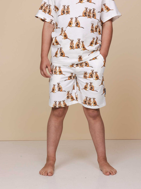 snurk Meerkats Shorts Kids
