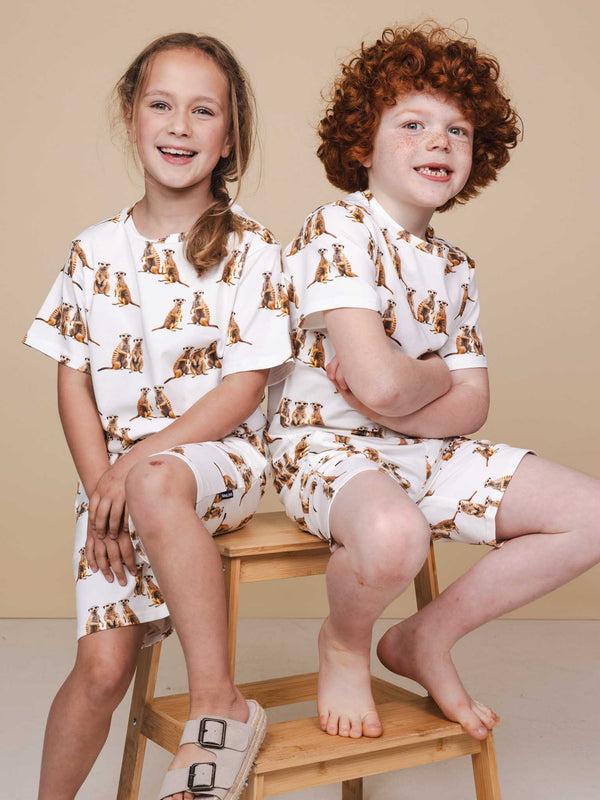 snurk Meerkats T-shirt Kids