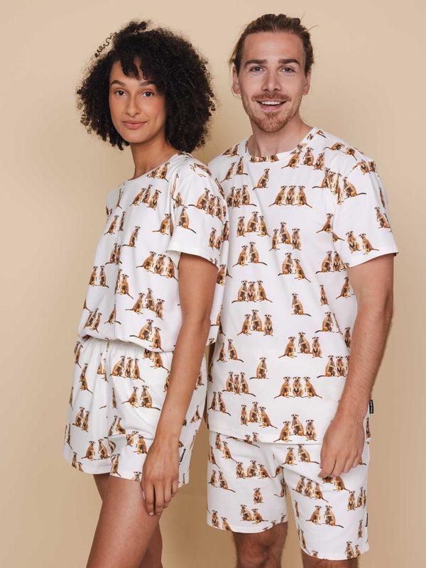 snurk Meerkats T-shirt Unisex