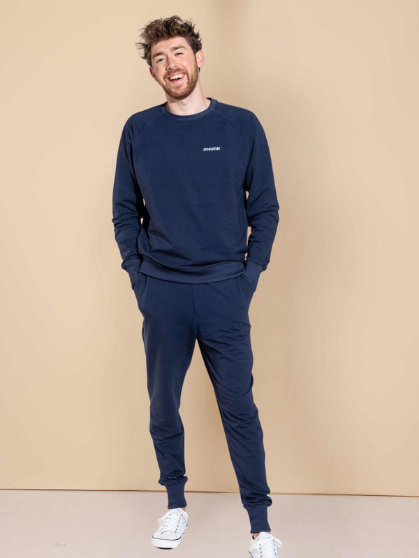 snurk Navy Broek Regular