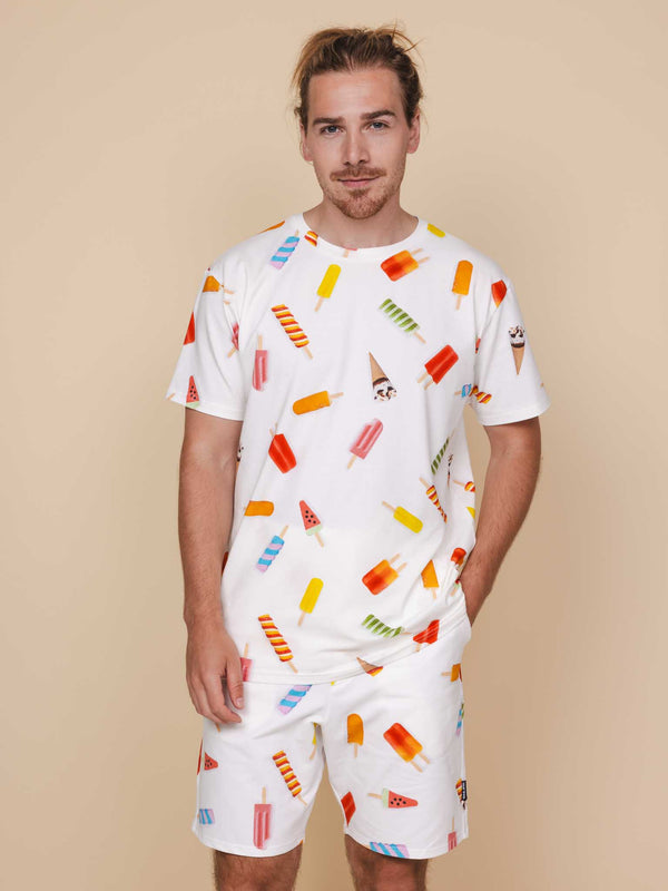 snurk Popsicles T-shirt en Shorts set Heren