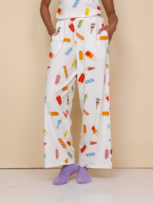 snurk Popsicles Wijde broek Dames