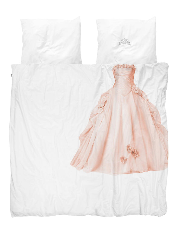 Snurk Princess White Dekbedovertrek