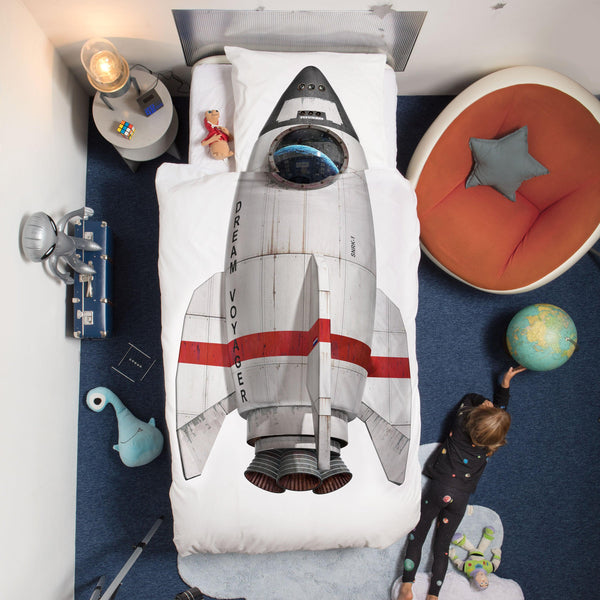 Snurk Rocket Dekbedovertrek
