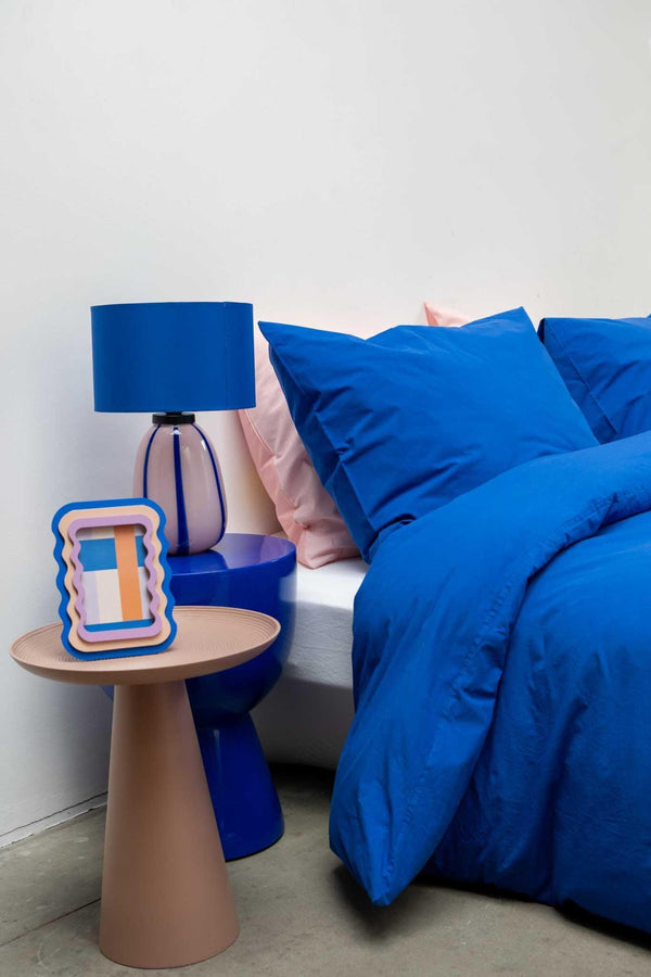 Snurk Royal Blue Dekbedovertrek