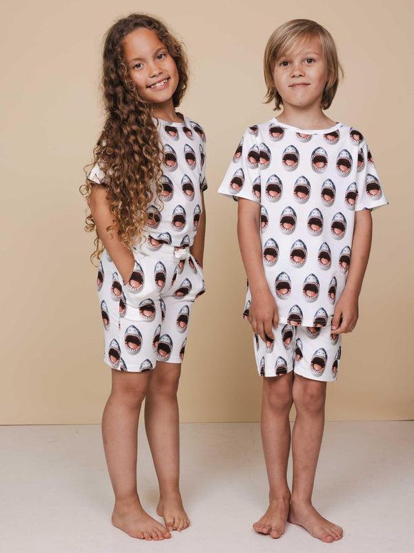 snurk Shark T-shirt Kids