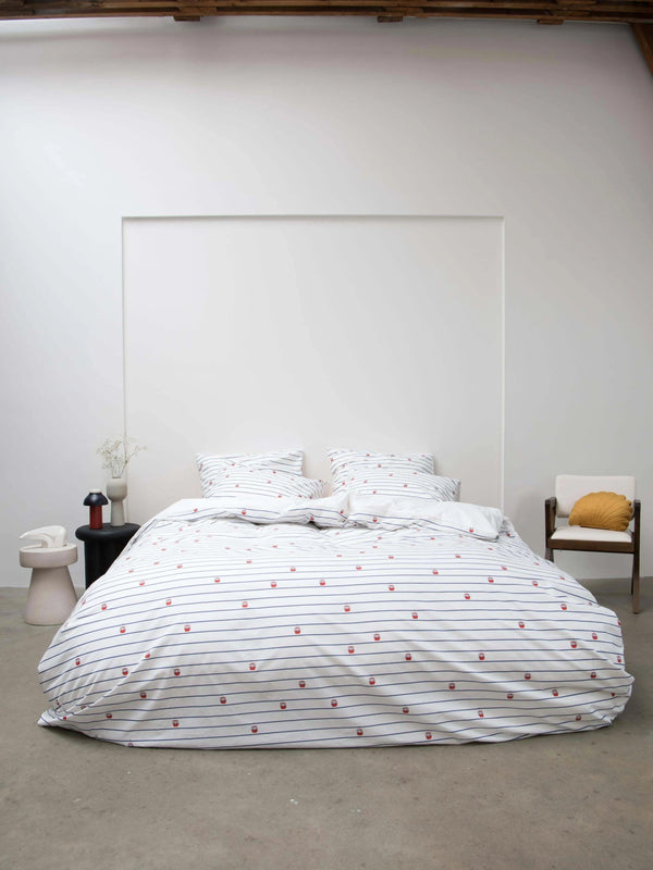 snurk Ski Lift dekbedovertrek flanel