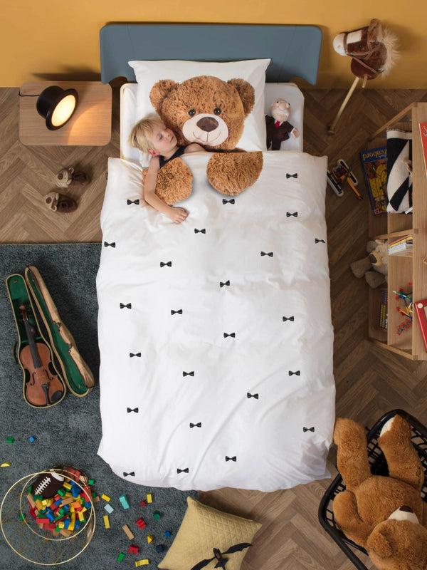 snurk Teddy dekbedovertrek flanel