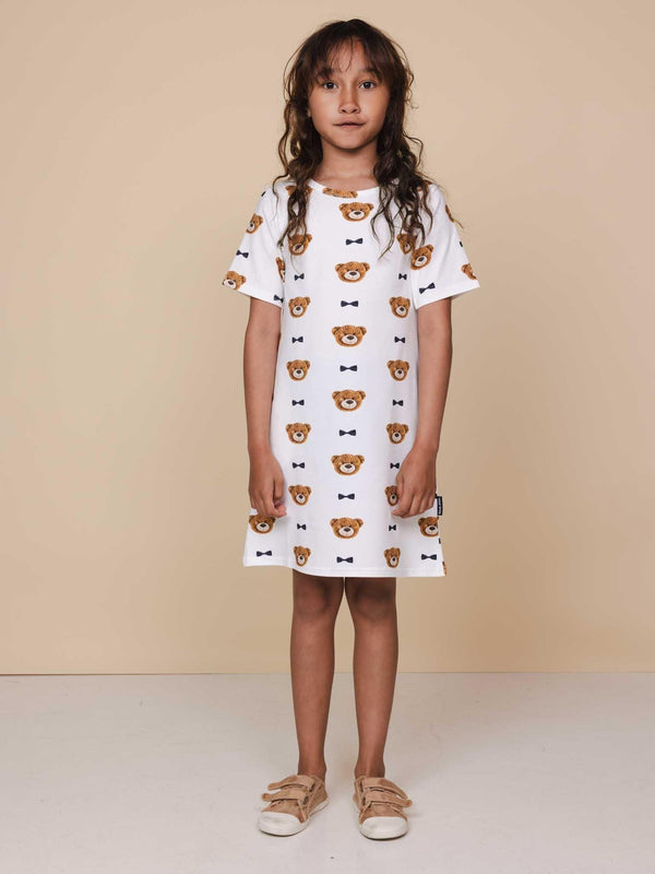Snurk Teddy T-shirt Dress Kids