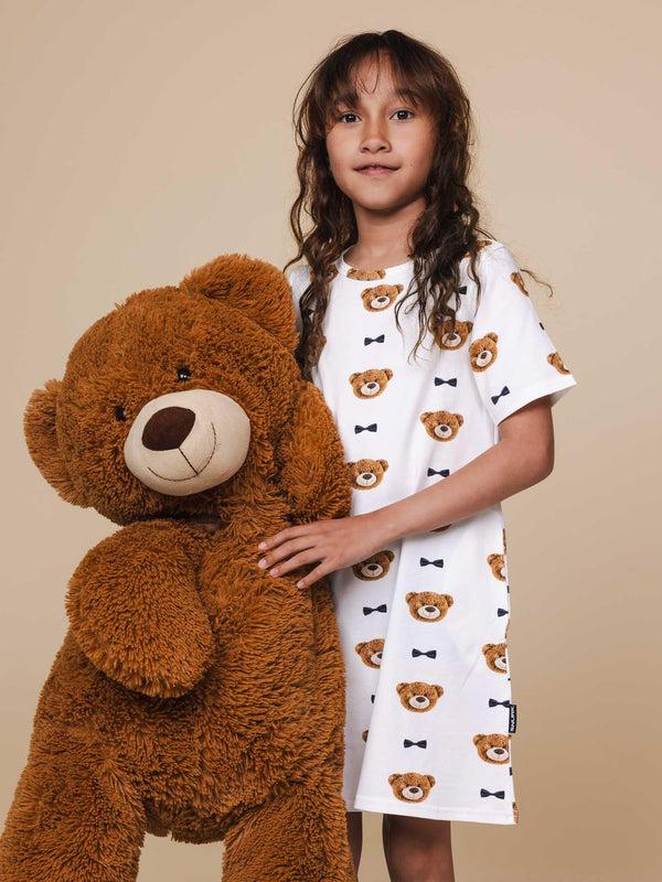 snurk Teddy T-shirt Dress Kids