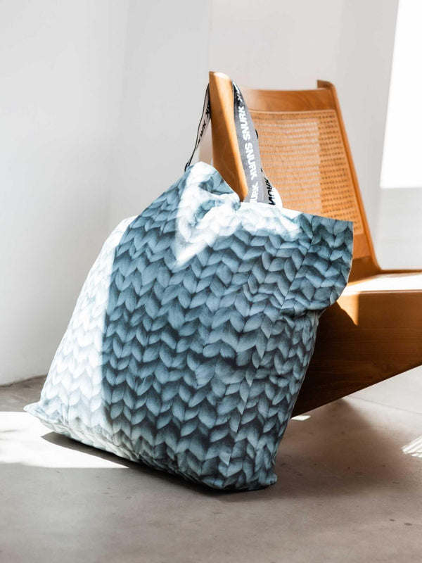 snurk Twirre Mineral Blue Shopper Xtra Large