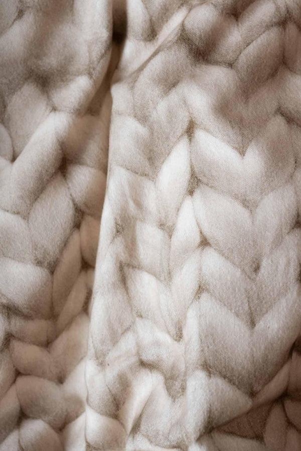 Snurk Twirre Sand Dekbedovertrek Flanel