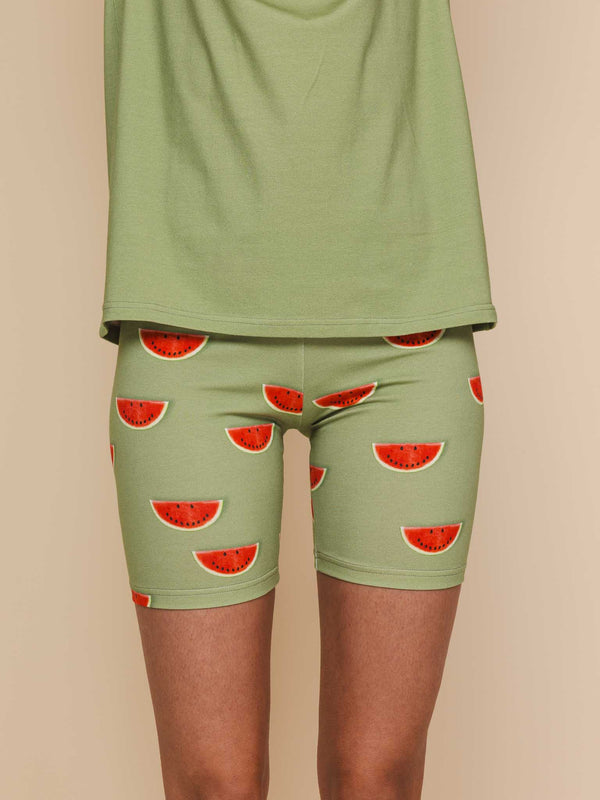 snurk Watermelon Bikershorts Dames