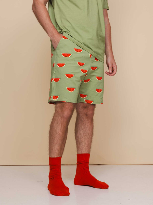 snurk Watermelon Shorts Heren